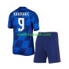 Maillot de Foot Croatie Andrej Kramaric 9 Enfant Exterieur UEFA Euro 2024 Maillot de Foot Croatie Andrej Kramaric 9 Enfant Exterieur UEFA Euro 2024